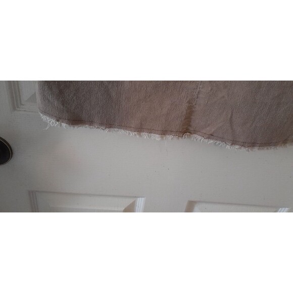 Vintage D Mode Patchwork Midi In Suede And Denim Raw Hem. Size 7. B17 - Picture 4 of 5